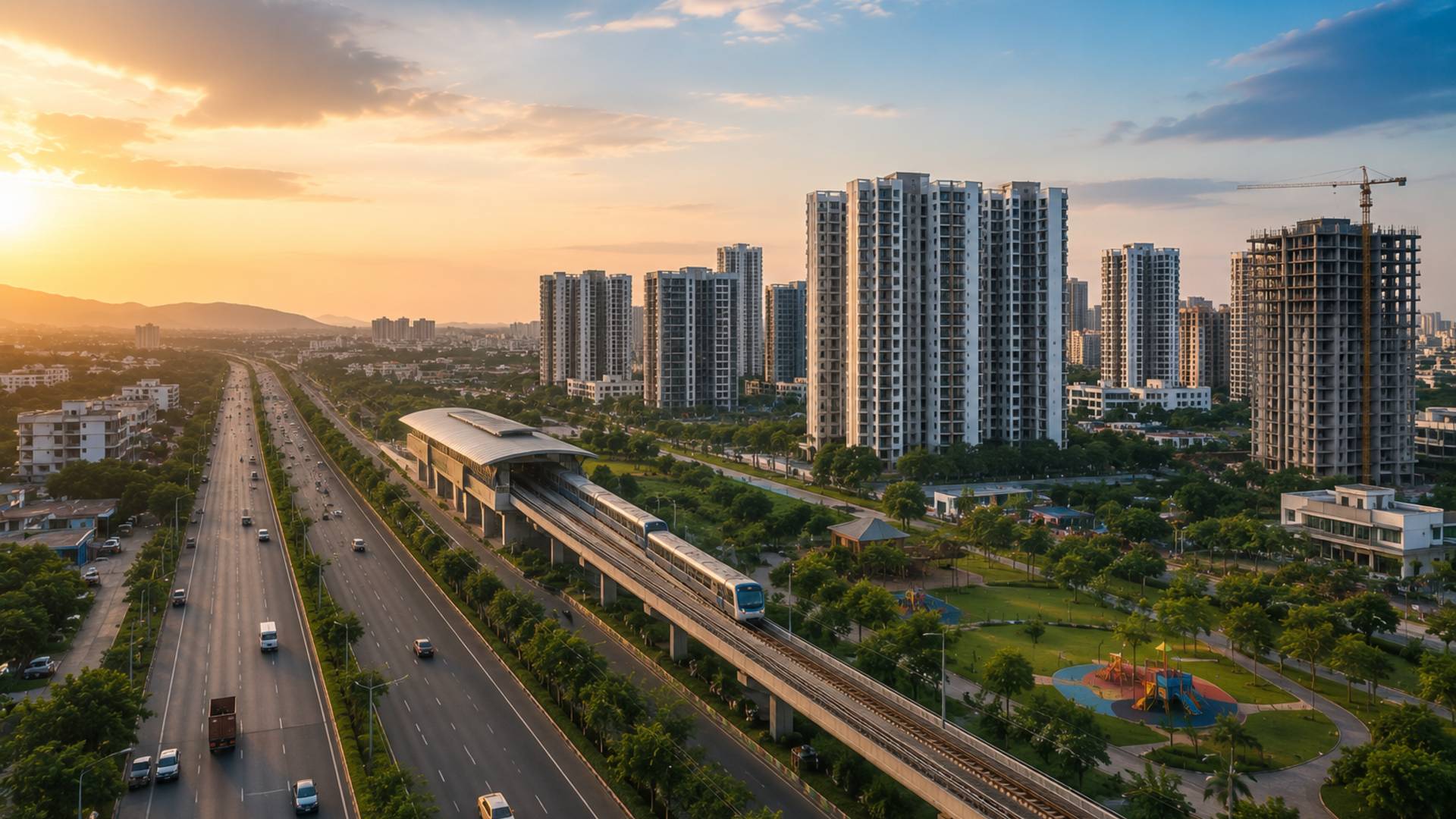 Flats in charholi